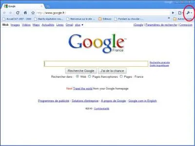 Quand on va sur un site, on tombe directement sur la page ...