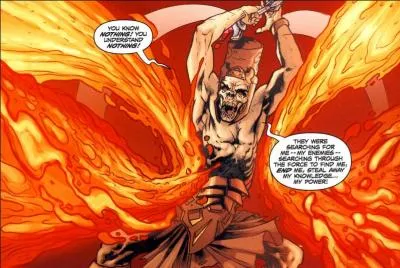 Qui vainquit le spectre de Dark Andeddu, ayant alors pris possession d'un corps ?