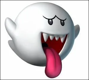 C'est un personnage de Mario, mais c'est un fantôme. Qui est-ce ?