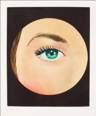 Qui a peint L'oeil vert ?