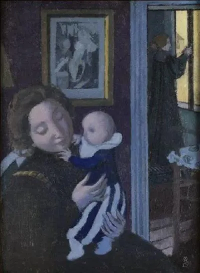 Qui a peint L'enfant au pantalon bleu ?