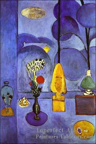 Qui a peint La fenêtre bleue ?