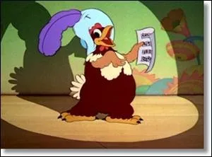 Comment s'appelle cette cancatrice caqueteuse, qui a également fait une carrière de violoncelliste, qui a conquis le coeur de Panchito Pistoles (dans des bandes-dessinées uniquement) que l'on croyait pourtant célibataire endurci ?