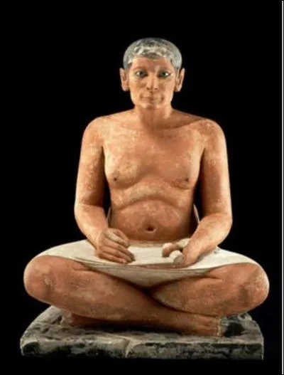 En son hommage, que faisaient les scribes, avant de commencer leurs écritures ?