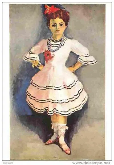 Qui a peint Danseuse espagnole ?