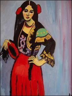 Qui a peint Espagnole au tambourin ?