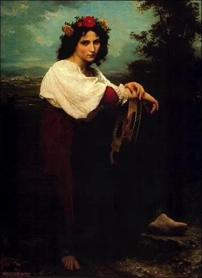 Qui a peint L'Italienne au tambour basque ?