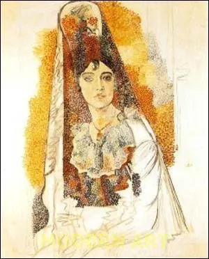 Qui a peint Femme espagnole ?