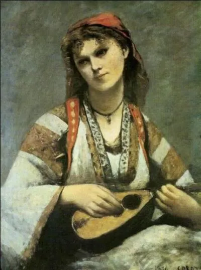 Qui a peint Gitane avec mandoline ?