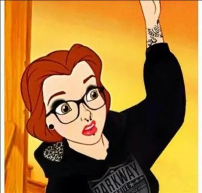 Comment est habillée Belle ?