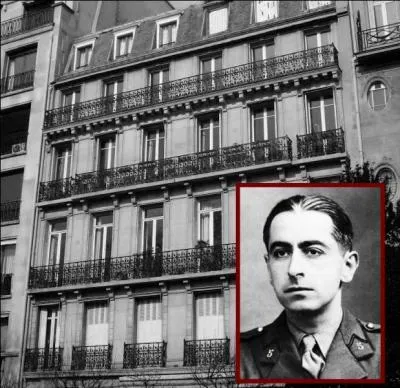 Journaliste résistant, alors arrêté et torturé il se défenestre du 6 ème étage au siège de la Gestapo à Paris le 22 mars...