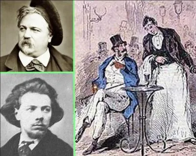 Dans les années 1850, cet artiste met ses talents de caricaturiste au service du journal Le Gaulois...