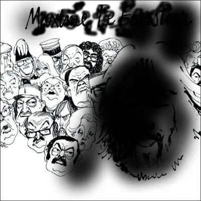 Le dessin original est paru en son temps sur une couverture (qui a souffert du temps...) : de quoi, de qui ?