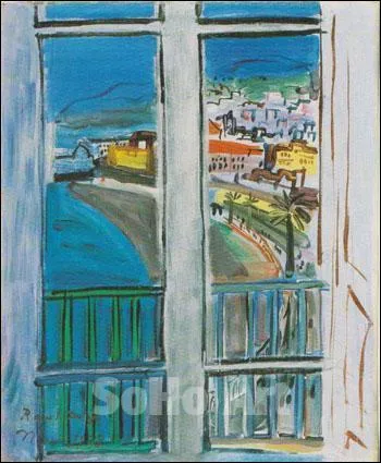 Qui a peint Fenêtre sur la promenade des anglais ?