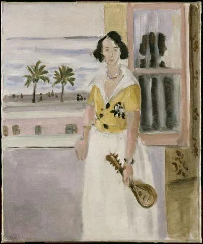 Qui a peint Femme à la mandoline ?