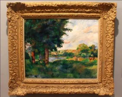 Qui a peint "Paysage d'Île-de-France" ?
