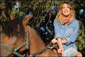 Violetta aime l'équitation