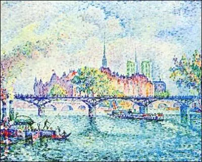 Qui a peint "Paris, Île de la Cité" ?