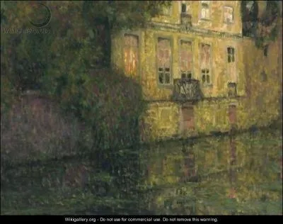 Qui a peint "Le Quai vert, Bruges" ?