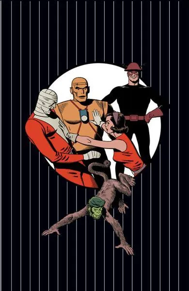 Dans quelle autre maison d'édition un super-vilain s'appelle-t-il également "Le Cerveau" ?