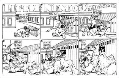 Comment appelle-t-on alors aux États-Unis ces dessins qui occupent généralement 4 ou 5 cases et qui paraissent le dimanche dans les journaux ?