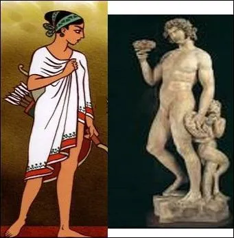 Il aima tout premièrement un adolescent, oui mais un satyre. Il épousera Ariane, et tisse ensuite le fil jusqu'à Althée, la reine d'Étolie.