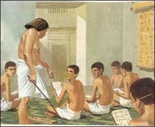 Les élèves pouvaient recevoir des corrections corporelles, malgré leurs titres de noblesse, pour certains.