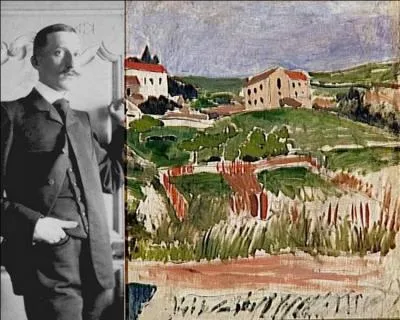 En 1930, lors d'un long séjour en Provence, cet artiste peint une importante série de paysages de la Côte, entre Saint-Maximin et Bandol, dans le Var...