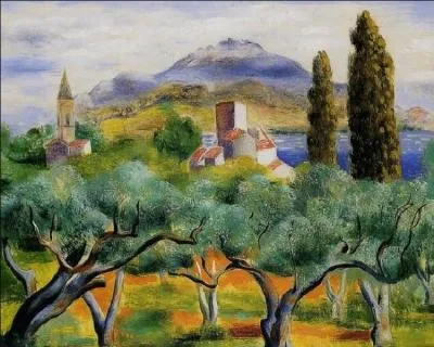 C'est après 1949, que ce peintre s'installe définitivement à Sanary pour y peindre sa joie de vivre, avec des portraits des paysages, des natures mortes, des fleurs, avant que d'y mourir en 1953...