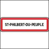 Le village Angevin de Saint-Philibert-du-Peuple se trouve en région ...