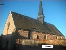 Commune centriste, Challet se situe dans le département ...
