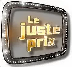 Qui présente l'émission "Le juste prix" sur TF1 ?