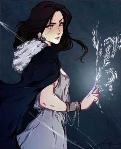 O_O ! Trop forte la fille ! 
Mais qui peut-elle bien être ?