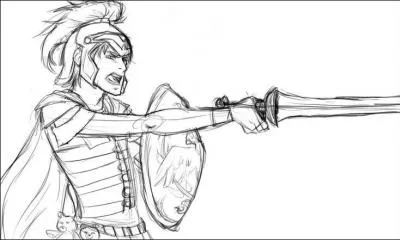 Banzaï ! À l'attaque ! C'est la guerre ! 
Qui est ce féroce combattant ?