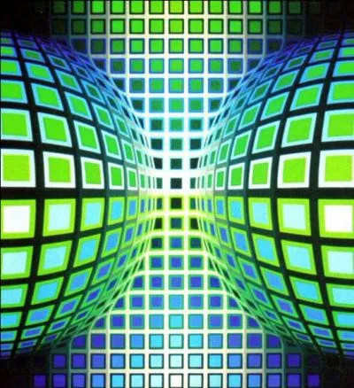 Il est reconnu comme le père de l'Opt art (art optique), mouvement artistique qui s'attache à suggérer le mouvement sans le réaliser.