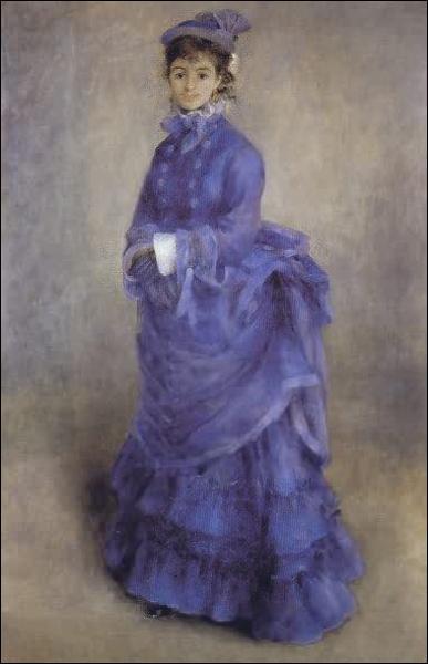 Qui a peint "La Femme en bleu" ?