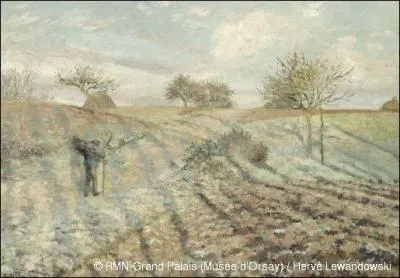 Qui a peint "Gelée blanche" ?