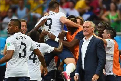 Qui marque le deuxième but de l'Équipe de France face à la Suisse ?