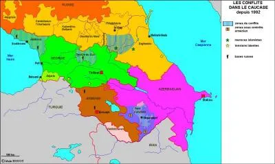 Quel est ce groupe terroriste islamique présent au Daguestan, en Ingouchie et en Kabardino-Balkanie, et dans une moindre mesure en Tchétchénie ?