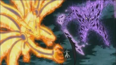 Qui est le personnage que Naruto et Sasuke attaquent ?