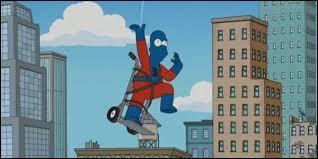 Quel super-héros est parodié ?