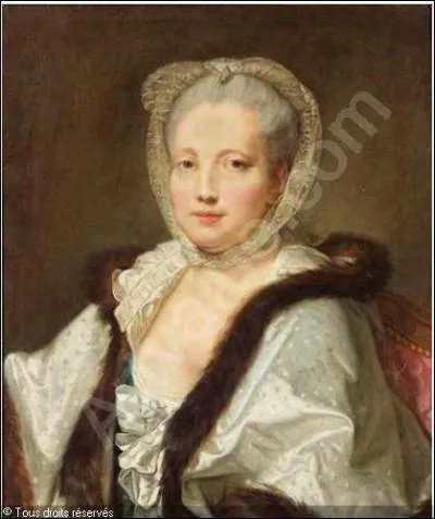 Qui a peint "Portrait de femme au châle bordé de fourrure" ?