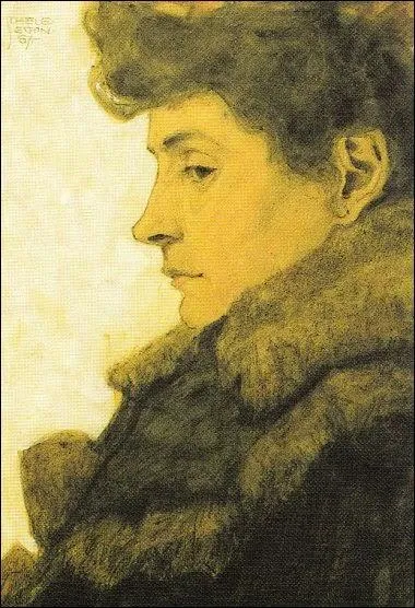 Qui a peint "Portrait de Marie au col de fourrure" ?