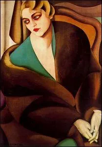 Qui a peint "Femme au col de fourrure" ?