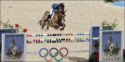 À quand remonte la première épreuve d'équitation aux Jeux olympiques ?
