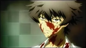 Pourquoi Toshio est-il couvert de sang ?