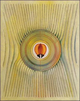 Qui a peint "Nageur aveugle : effet du toucher" ?