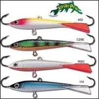 Leurres lourds, très particuliers, armés à l'avant et à l'arrière et permettant une animation rapide. Comment les nomme-t-on ?