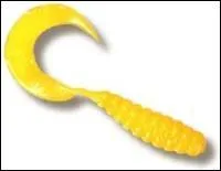 Leurre souple imitant un poisson à queue oscillante. De quoi s'agit-il ?