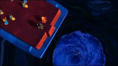 Comment s'appelle l'endroit dans lequel l'or est jeté ?